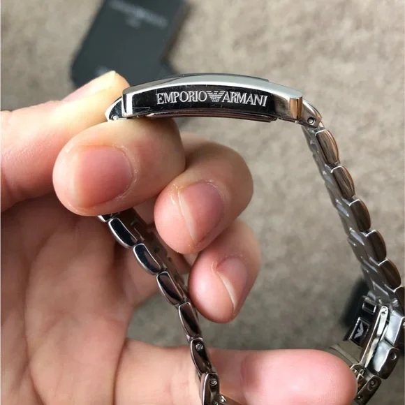 Emporio Armani Silver Bracelet Watch - Picture 6 of 7